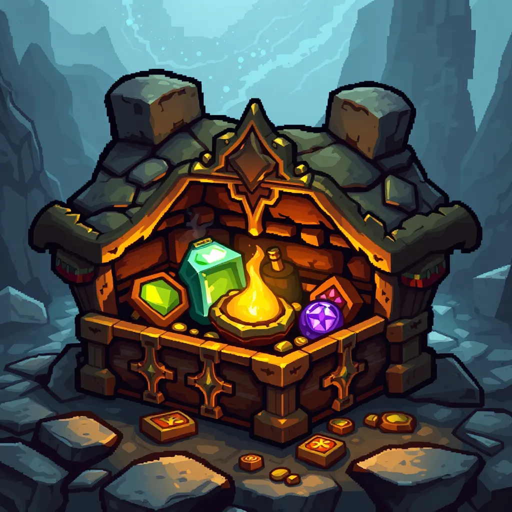 Bonanza oyun ekranı - Hazine odası